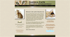 Desktop Screenshot of ameeka.com